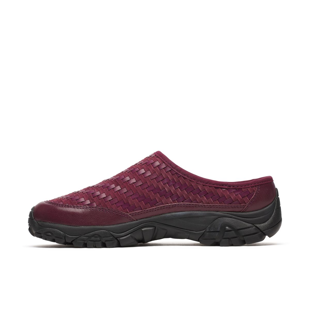 Unisex Moab 2 Slide Leather Woven 1TRL Casual Slip Ons | Merrell