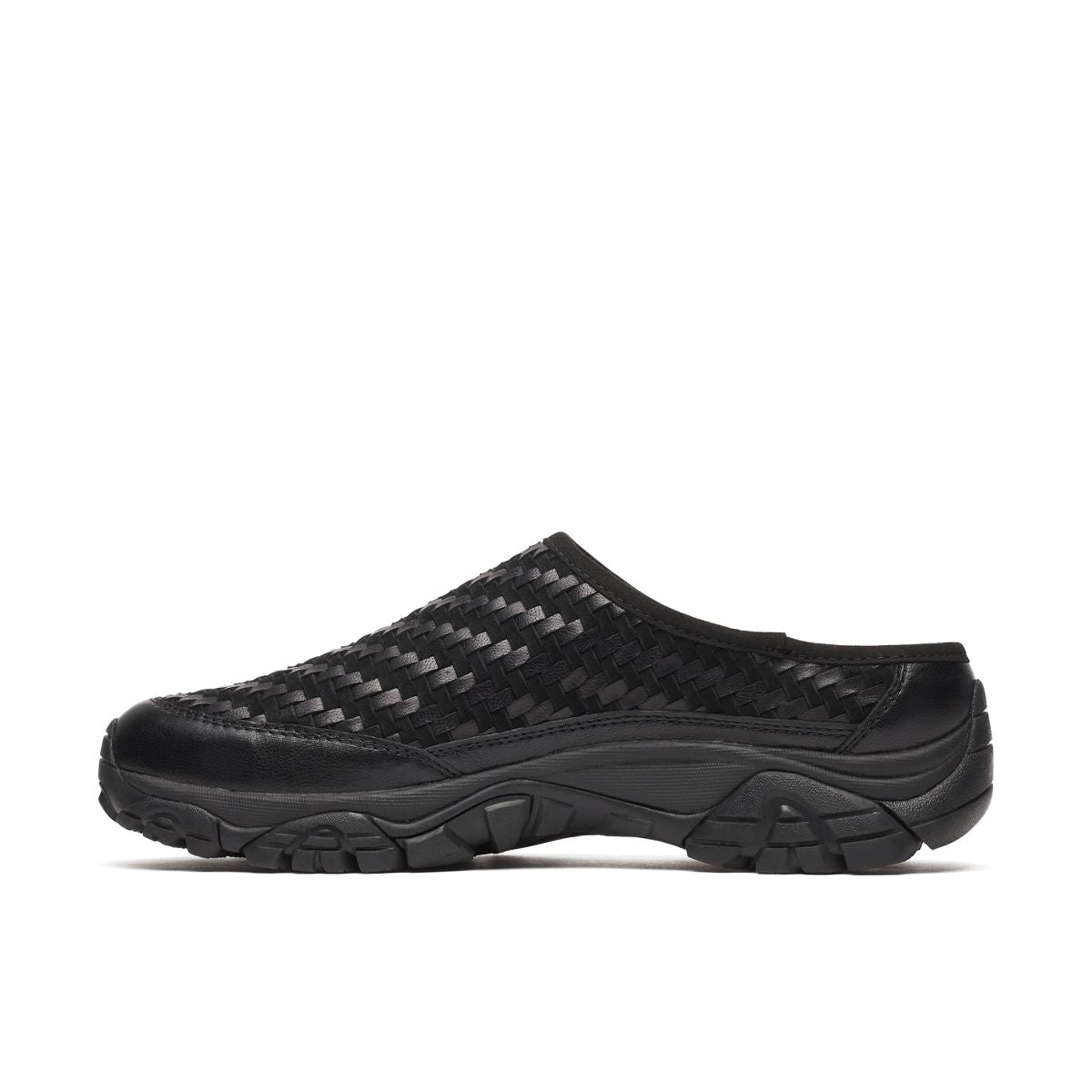 Unisex Moab 2 Slide Leather Woven 1TRL Casual Slip Ons | Merrell