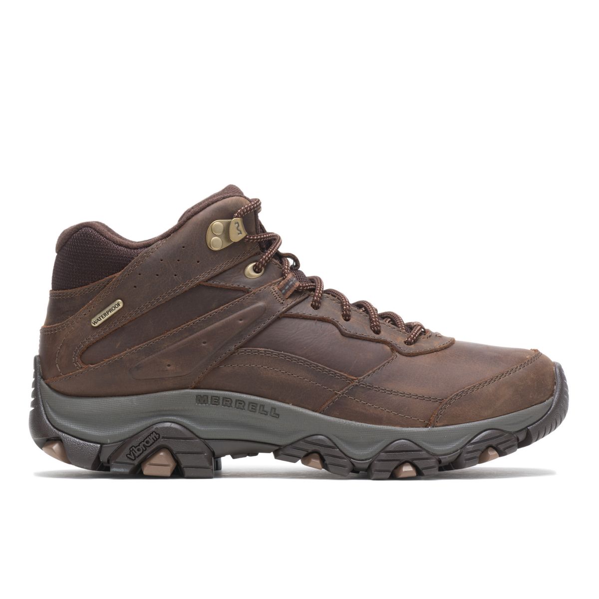 Men - Moab Adventure 3 Mid Waterproof Wide Width | Merrell