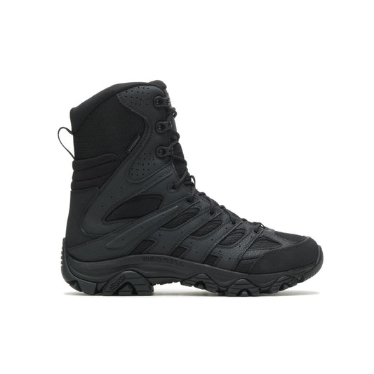 Men - Moab 3 8" Tactical Zip Waterproof Wide Width - Boots | Merrell