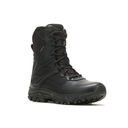 Men Moab 3 8" Tactical Zip Waterproof Wide Boots | Merrell
