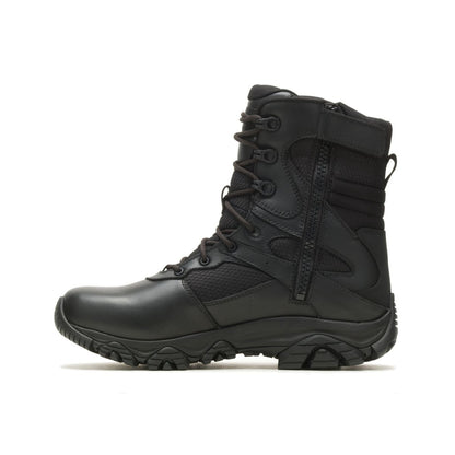 Men Moab 3 8" Tactical Zip Waterproof Wide Boots | Merrell