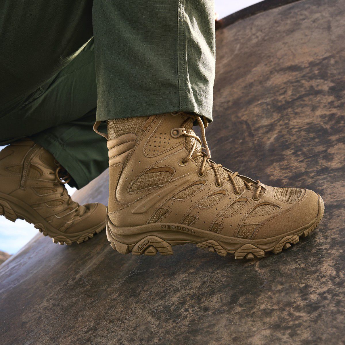 Men's Moab 3 8" Tactical Zip Waterproof Boot | Merrell