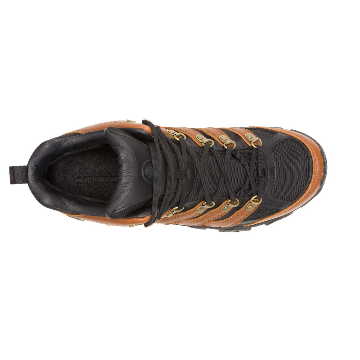 Men - Moab 3 Luxe Leather Mid Waterproof - Boots | Merrell