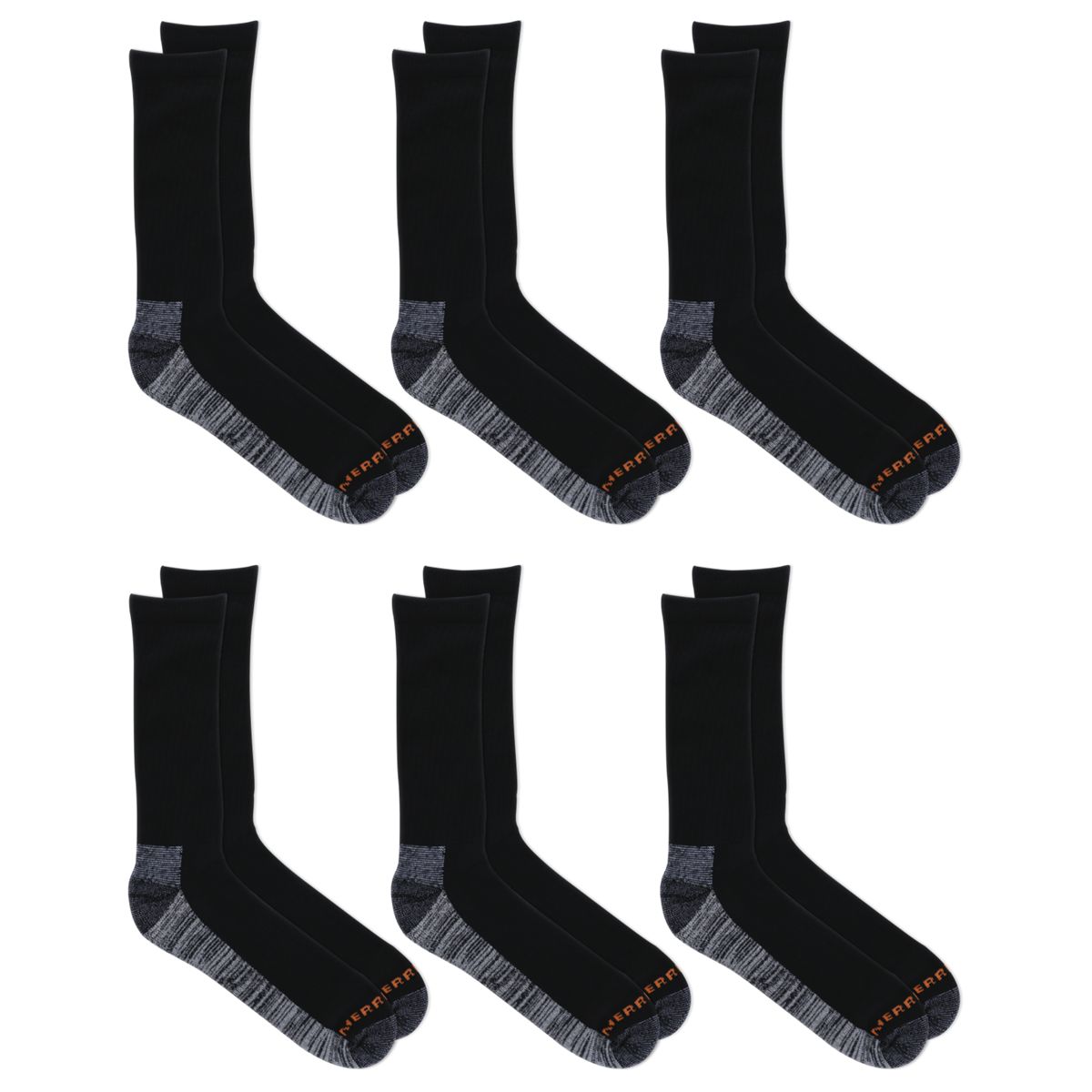 Work Crew Sock 6 Pack - Socks | Merrell
