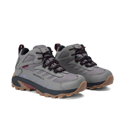 Kid - Moab Speed 2 Mid Waterproof - Athletics BK | Merrell