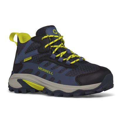 Kid - Moab Speed 2 Mid Waterproof - Athletics BK | Merrell
