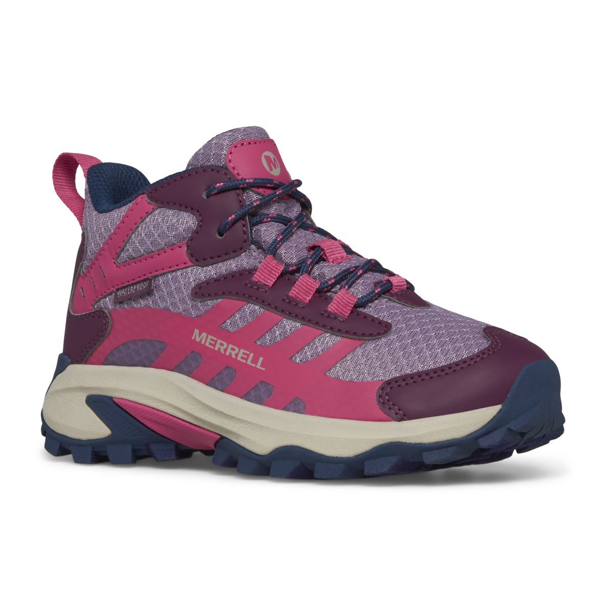 Kid - Moab Speed 2 Mid Waterproof - Athletics BK | Merrell